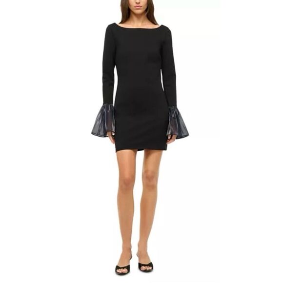 STAUD Hawthorne Black Dress New! - Picture 7 of 16